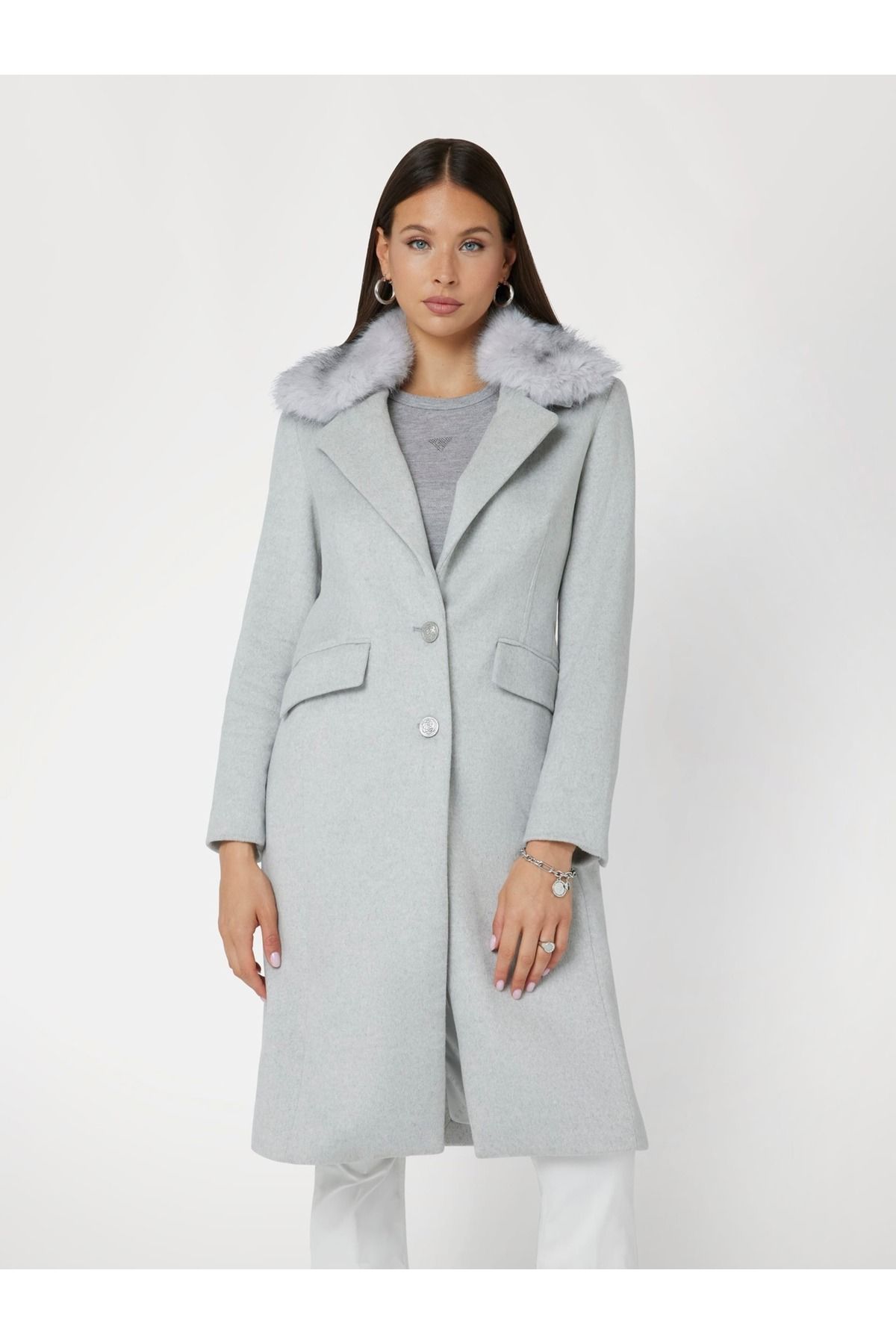 Nancy Fit Coat Faux