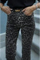 Kahve Leopar Boy Fit Jean Kahve Leopar Boy Fit Jean