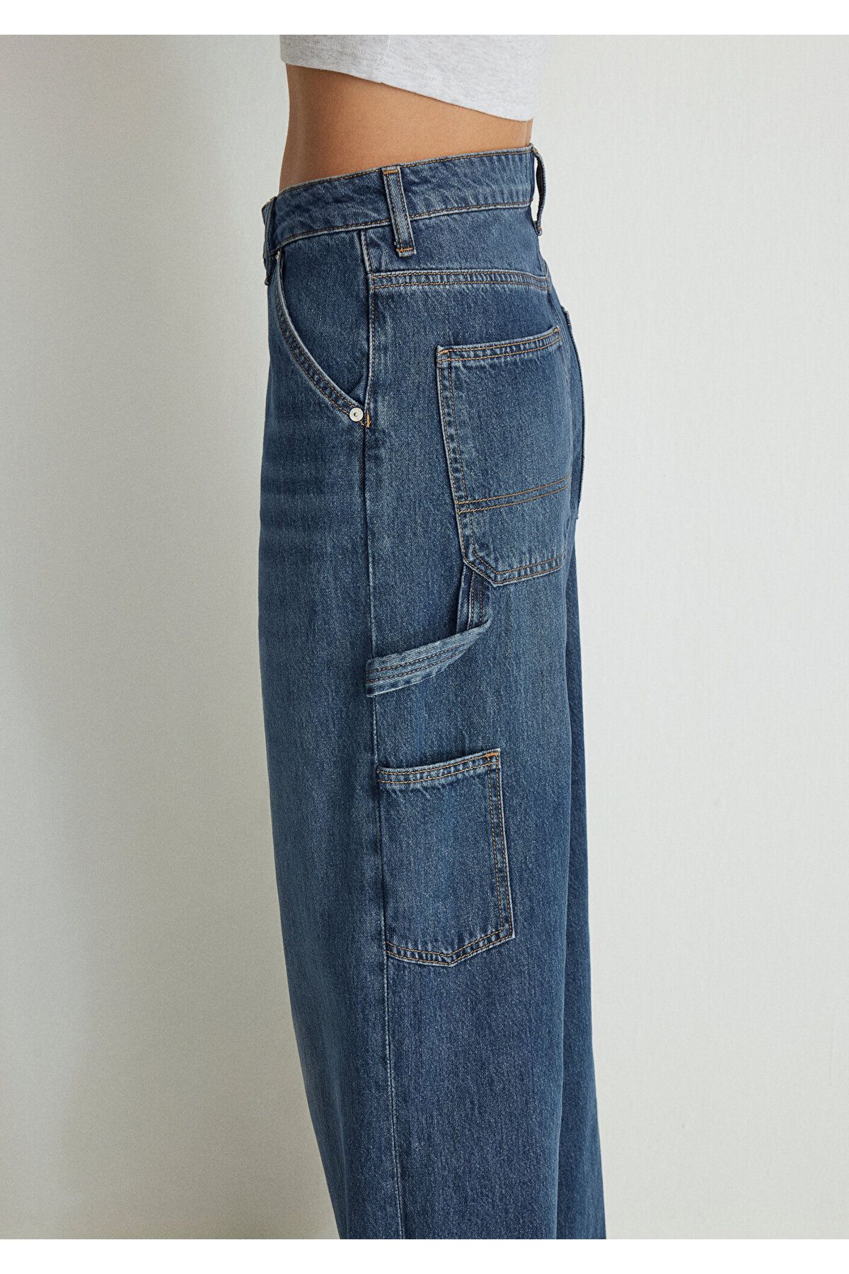 Kimberly Street Koyu Mavi Jean Pantolon 1010626-87773 Kimberly Street Koyu Mavi Jean Pantolon 1010626-87773