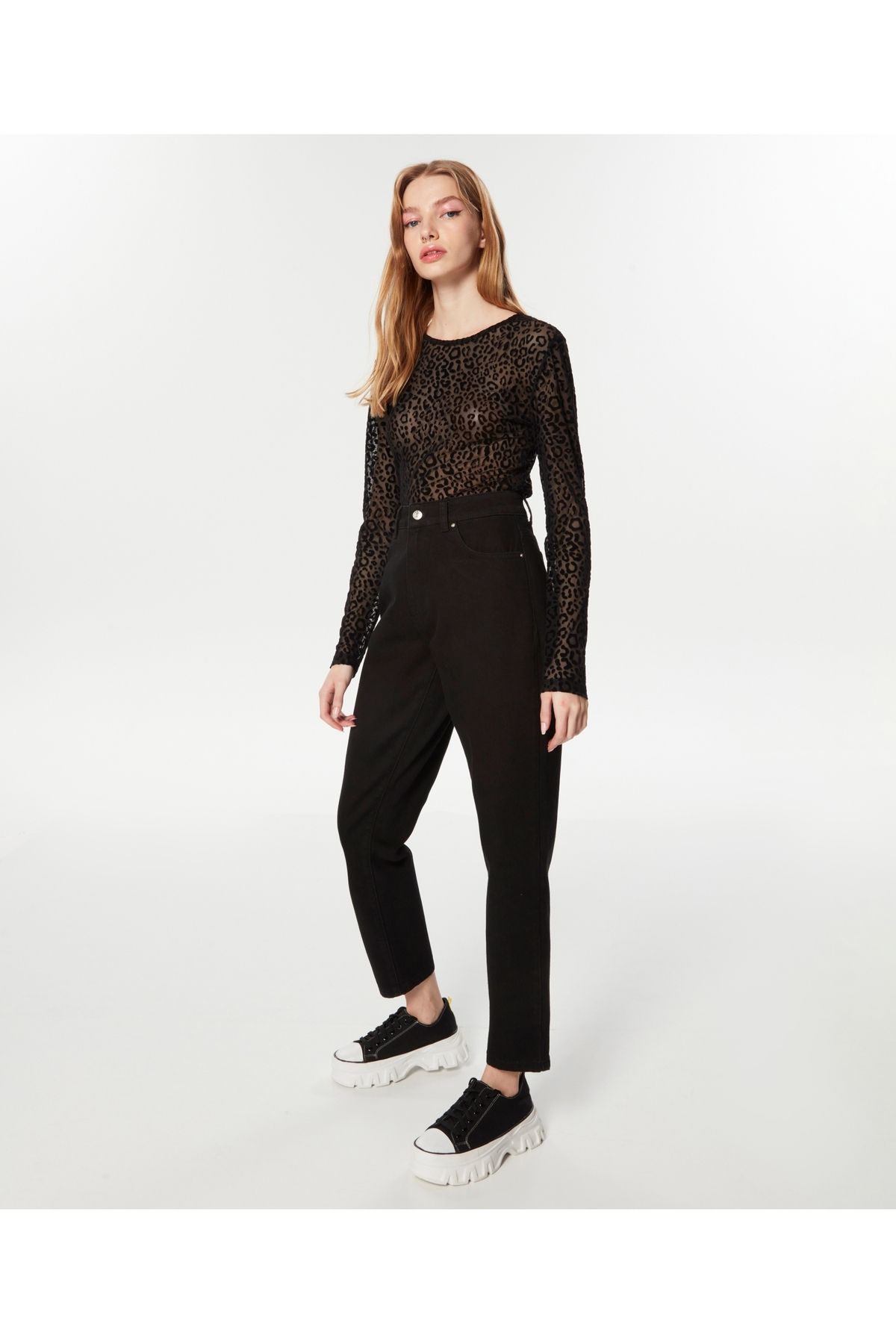 Mom Fit Jean Pantolon Mom Fit Jean Pantolon
