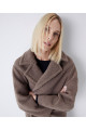 Shearling kaban