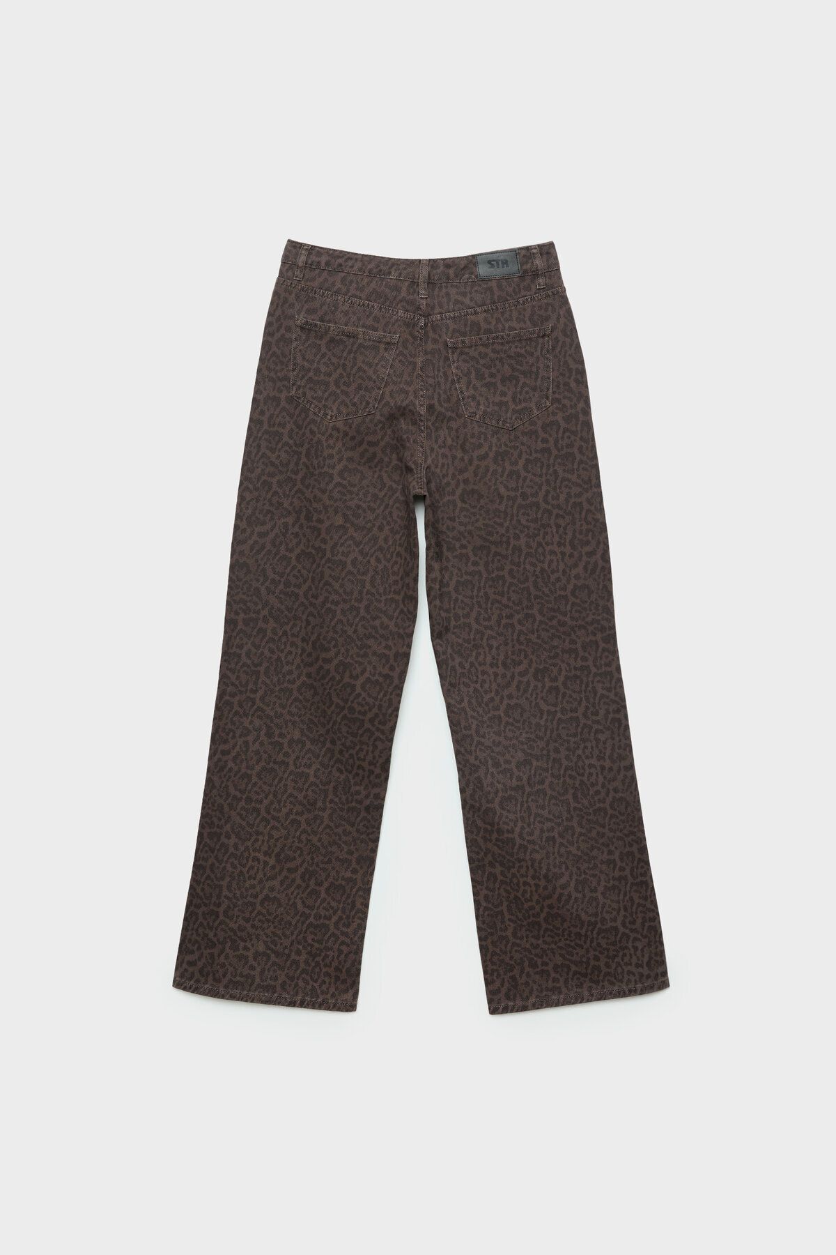 Leopar desenli bol jean Leopar desenli bol jean