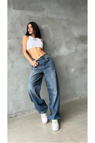 NEW SEASON KEMER TOKA DETAYLI BAGGY PANTOLON NEW SEASON KEMER TOKA DETAYLI BAGGY PANTOLON