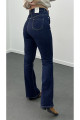 ZR Dark Blue Extra Yüksek Bel Full Likralı Flare Jeans ZR Dark Blue Extra Yüksek Bel Full Likralı Flare Jeans