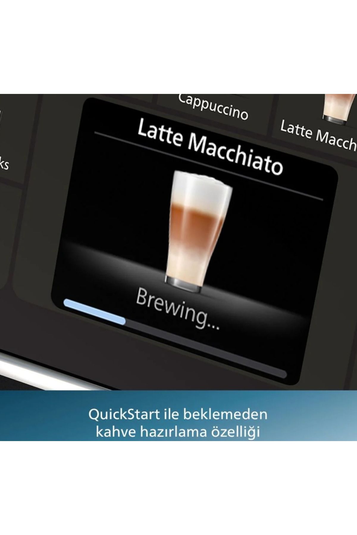 LatteGo EP5547/90 Tam Otomatik Espresso Makinesi LatteGo EP5547/90 Tam Otomatik Espresso Makinesi