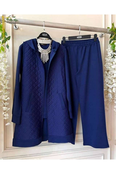 ŞAHİN KAPİTONE YELEKLİ ÜÇLÜ TAKIM 1552-0001 ŞAHİN KAPİTONE YELEKLİ ÜÇLÜ TAKIM 1552-0001