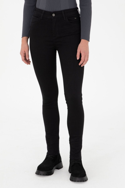 Kadın Siyah Jean Pantolon 50289341-DN0027 Kadın Siyah Jean Pantolon 50289341-DN0027