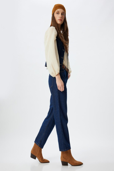 Koyu Indigo Kadın Jeans 5WAL40223MD
