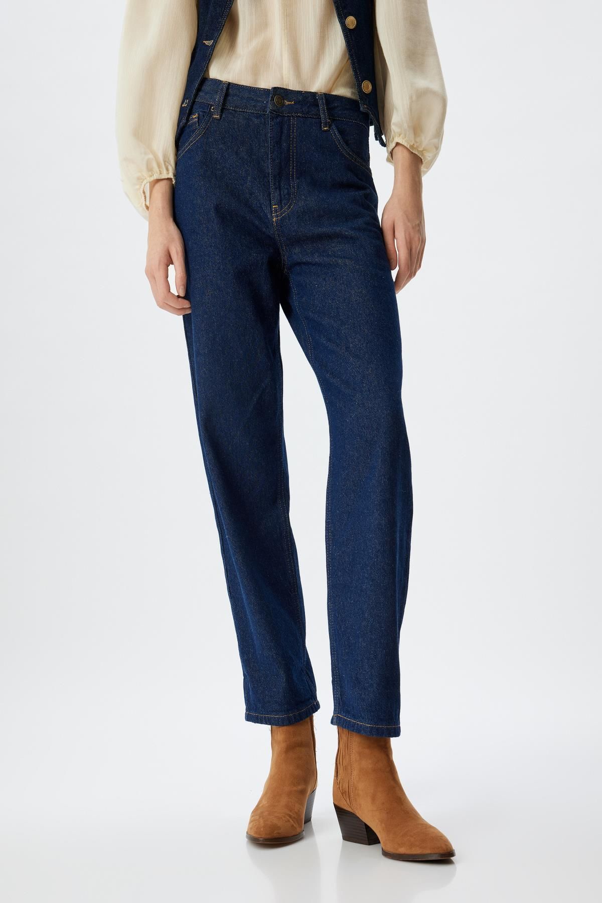 Koyu Indigo Kadın Jeans 5WAL40223MD