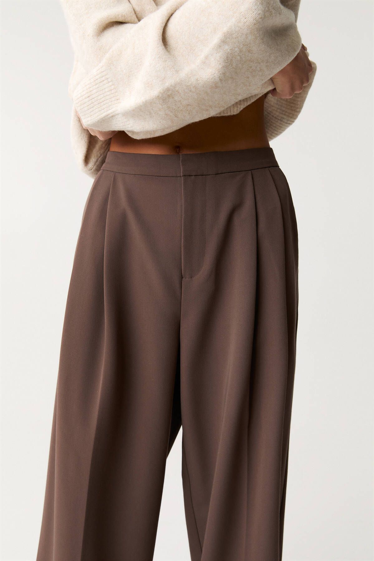 Klasik orta bel pantolon Klasik orta bel pantolon