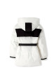 Patch aksesuarlı colorblock mont Patch aksesuarlı colorblock mont