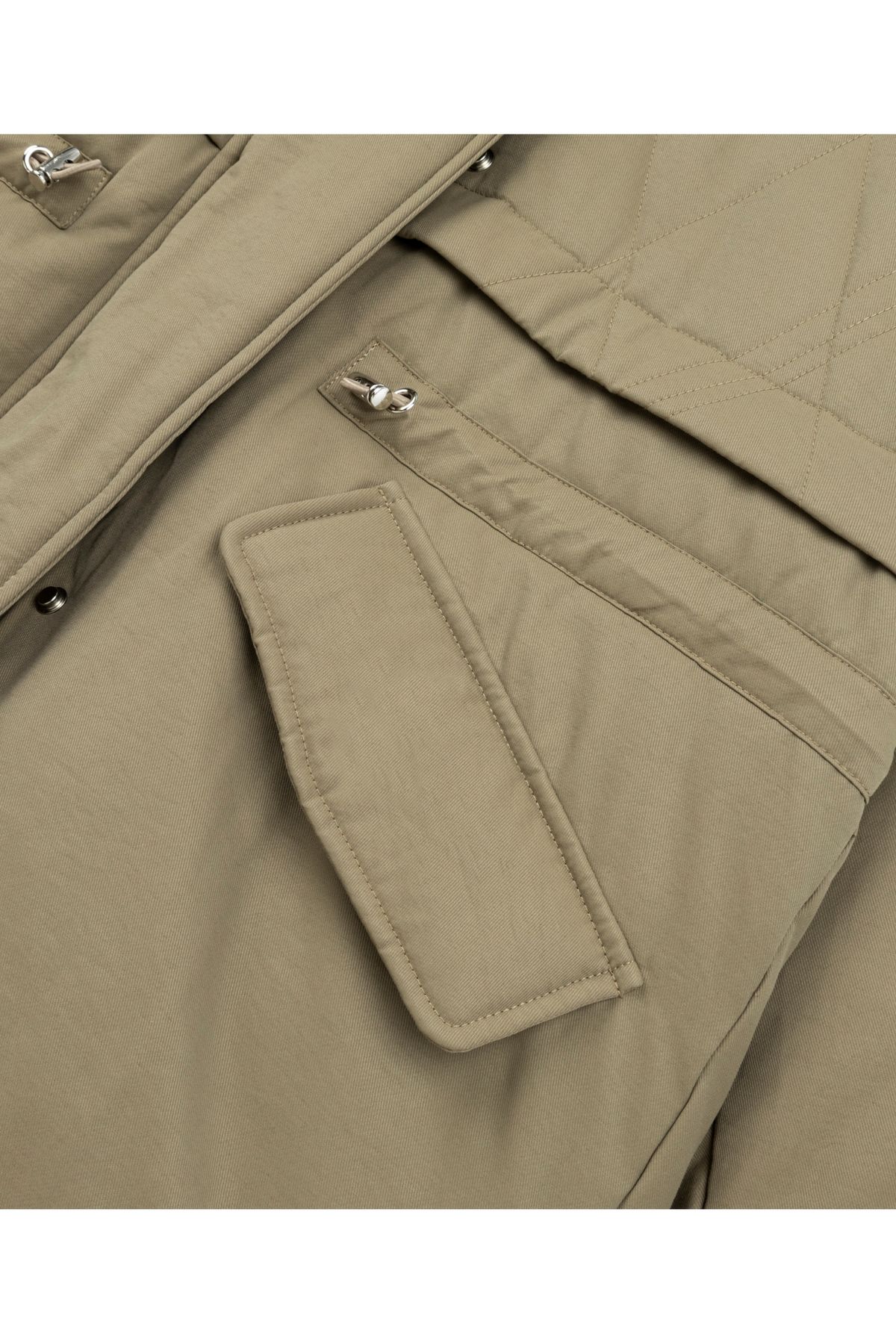 Kapitone detaylı mont Kapitone detaylı mont