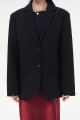 Mai Collection Emma Dikiş Detay Siyah Blazer Mai Collection Emma Dikiş Detay Siyah Blazer