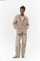 Mai Collection Emma Dikiş Detay Bej Blazer Mai Collection Emma Dikiş Detay Bej Blazer