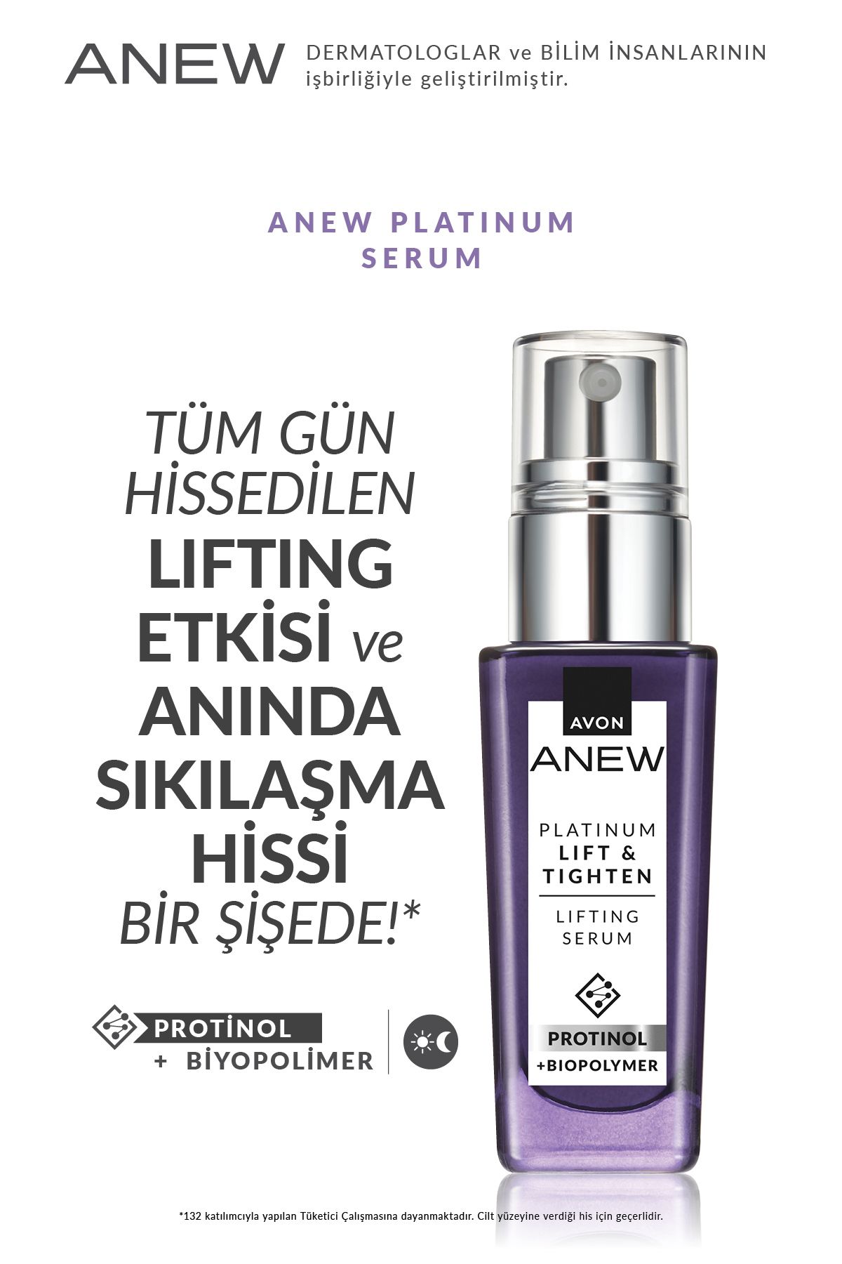 Anew Platinum Lift & Tighten Beş Parça Yüz Bakım Paketi