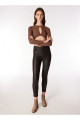 Yüksek Bel Skinny Paça Skinny Fit Kahve Kadın Denim Pantolon F3WL-PNT40 Yüksek Bel Skinny Paça Skinny Fit Kahve Kadın Denim Pantolon F3WL-PNT40