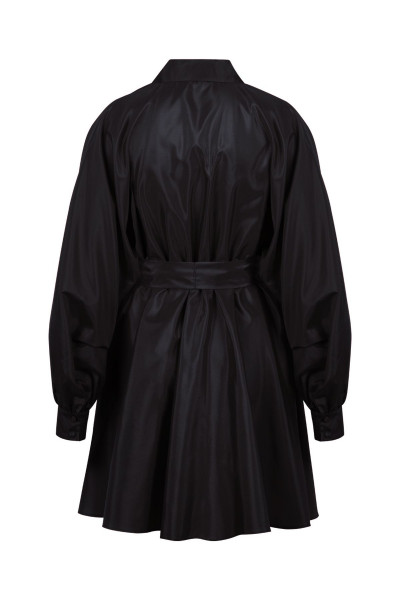 Kuşaklı Tafta Elbise Kuşaklı Tafta Elbise