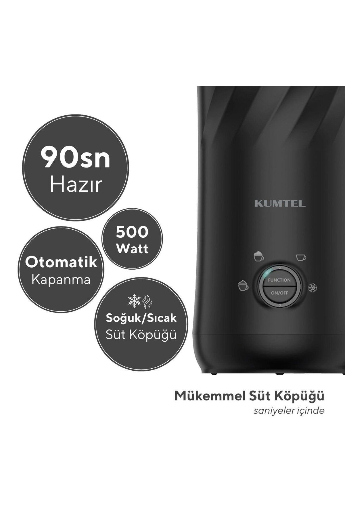 Süt Köpürtücü HMF-01 Süt Köpürtücü HMF-01