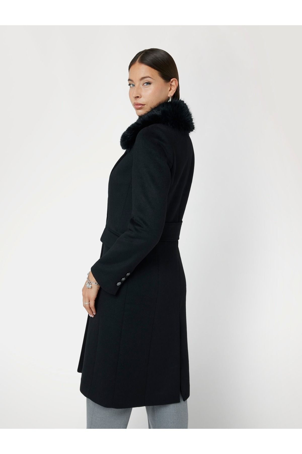 NANCY FIT COAT FAUX