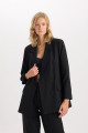 Oversize Geniş Kalıp Ceket Yaka Düğmeli Tafta Basic Düz Blazer Ceket C2575ax24au Oversize Geniş Kalıp Ceket Yaka Düğmeli Tafta Basic Düz Blazer Ceket C2575ax24au