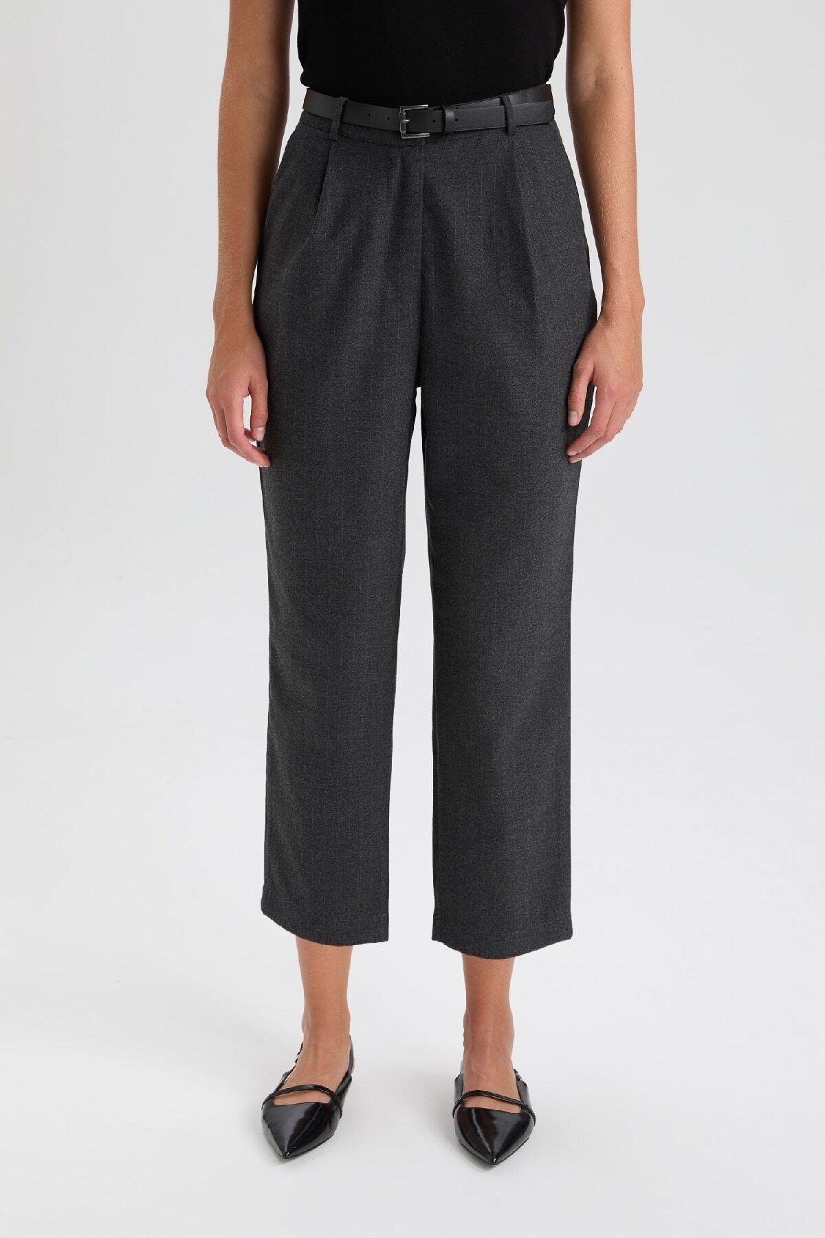 Wide Leg Yüksek Bel Düz Paça Pantolon D6877AX24AU Wide Leg Yüksek Bel Düz Paça Pantolon D6877AX24AU
