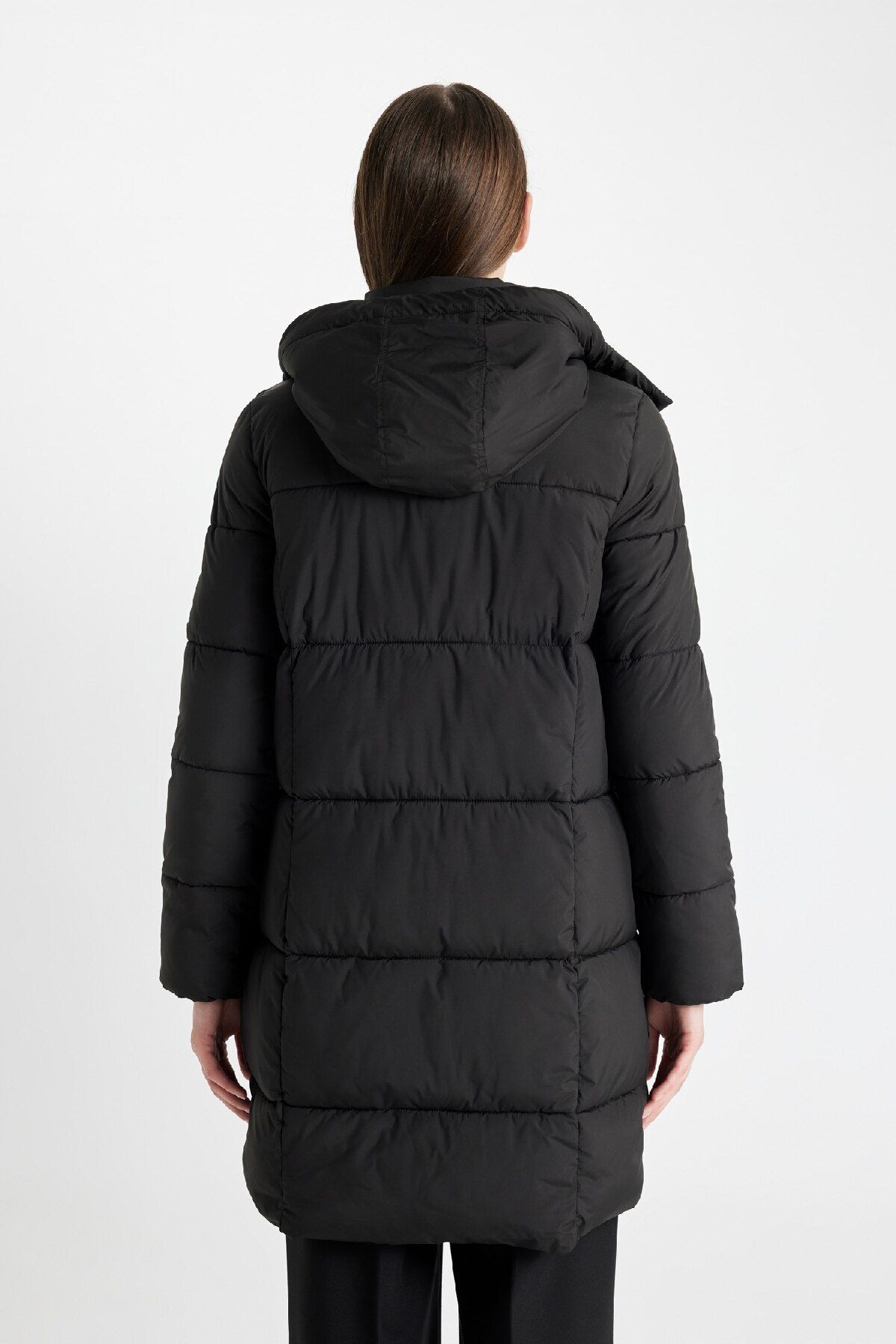 Su Itici Regular Kalıp Çıkarılabilir Kapüşonlu Puffer Şişme Uzun Mont Parka A1315ax24wn Su Itici Regular Kalıp Çıkarılabilir Kapüşonlu Puffer Şişme Uzun Mont Parka A1315ax24wn