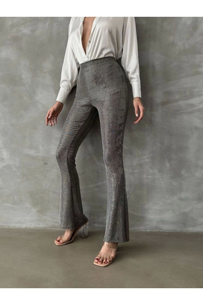 Likralı Simli Pantolon Likralı Simli Pantolon