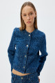 Orta Indigo Kadın Ceket 5WAL50056MD