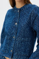Orta Indigo Kadın Ceket 5WAL50056MD