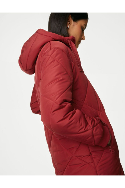 Thermowarmth™ Kapüşonlu Puffer Şişme Mont Thermowarmth™ Kapüşonlu Puffer Şişme Mont