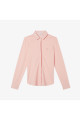 Kadın Slim Fit Organik Pamuk Pembe Gömlek Kadın Slim Fit Organik Pamuk Pembe Gömlek