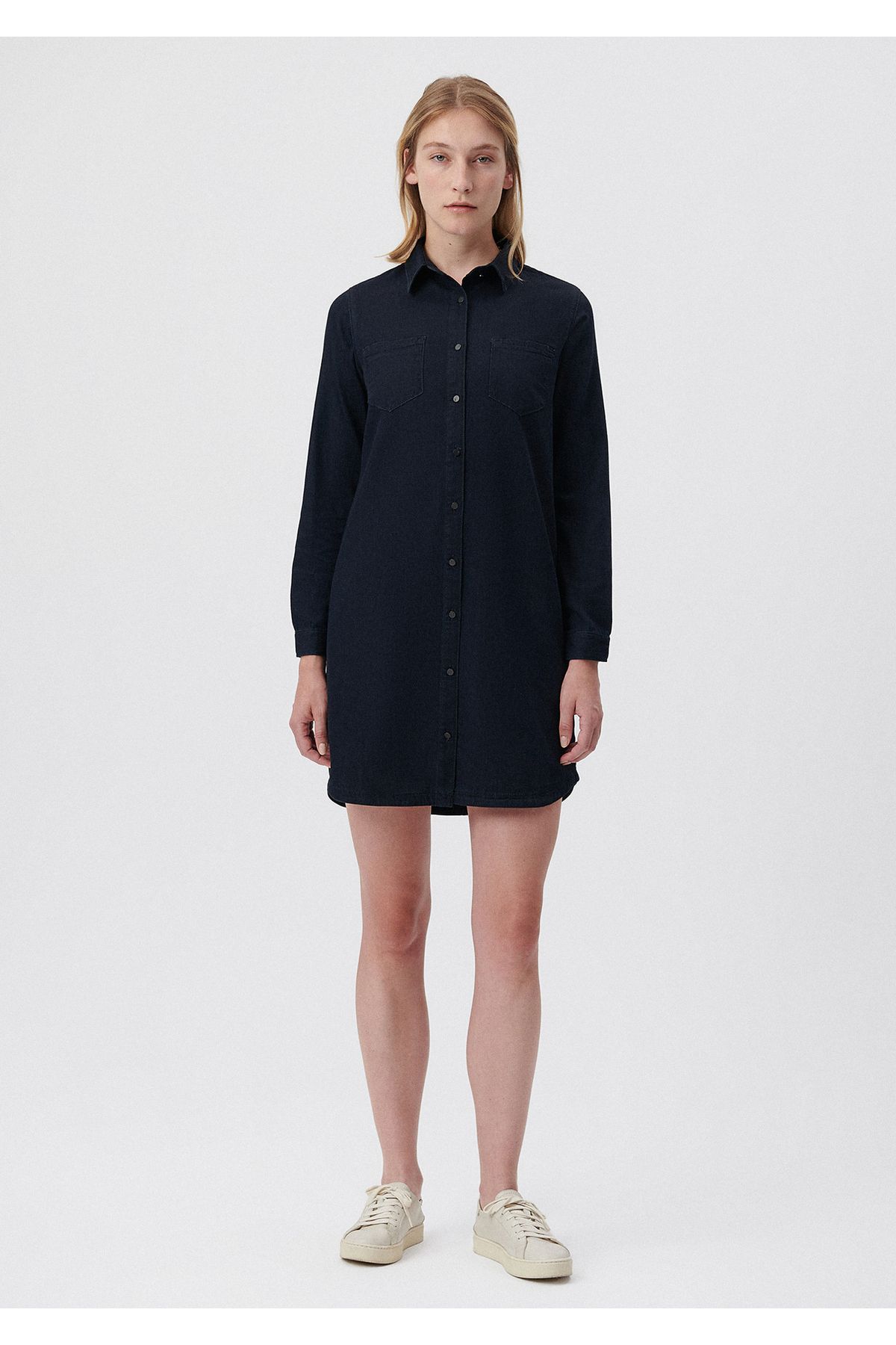 Liz Casual Indigo Si Jean Elbise 130656-85601 Liz Casual Indigo Si Jean Elbise 130656-85601