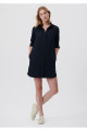 Liz Casual Indigo Si Jean Elbise 130656-85601 Liz Casual Indigo Si Jean Elbise 130656-85601
