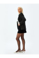 Mini Kadife Etek Slim Fit Standart Bel Mini Kadife Etek Slim Fit Standart Bel