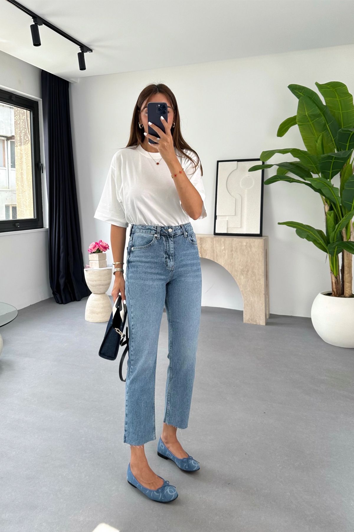 ZR Alessi Orta Mavi Slim Fit Jean ZR Alessi Orta Mavi Slim Fit Jean