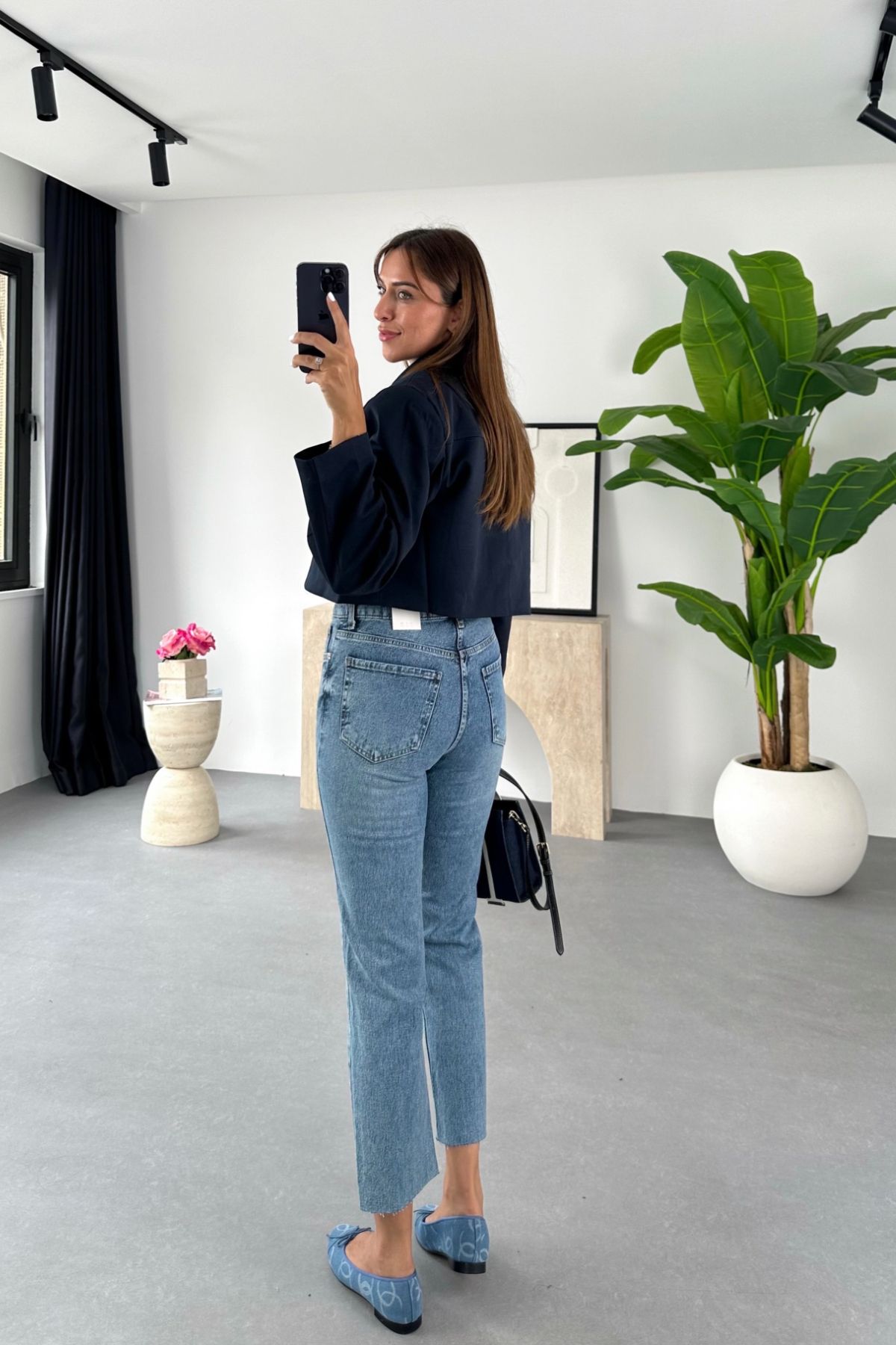 ZR Alessi Orta Mavi Slim Fit Jean ZR Alessi Orta Mavi Slim Fit Jean