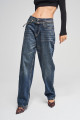 Kadın T.Kot Rengi Taılored Fit Kemerli %100 Koton Denim Kadın T.Kot Rengi Taılored Fit Kemerli %100 Koton Denim