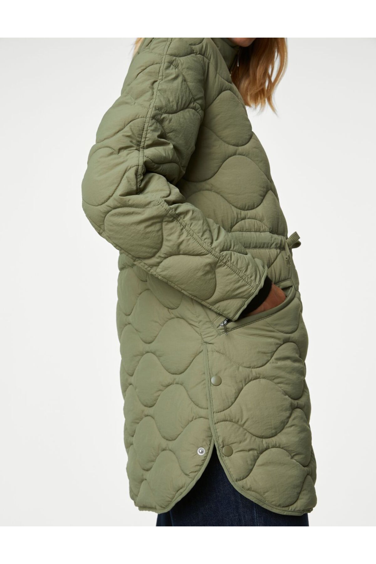 Regular Fit Thermowarmth™ Kapitone Mont Regular Fit Thermowarmth™ Kapitone Mont