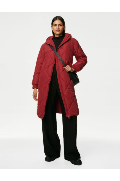 Thermowarmth™ Kapüşonlu Puffer Şişme Mont Thermowarmth™ Kapüşonlu Puffer Şişme Mont