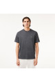 Erkek Classic Fit Bisiklet Yaka Gri T-shirt