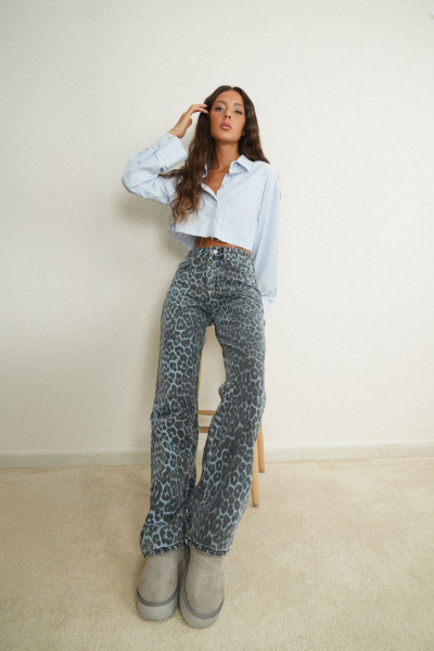 Mavi ZR Leopar Desen Jean Mavi ZR Leopar Desen Jean