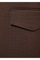 Mini kazayağı desenli kumaş blazer Mini kazayağı desenli kumaş blazer