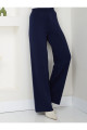ZANSTİL Triko Geniş Paça Pantolon - Standart Beden ZANSTİL Triko Geniş Paça Pantolon - Standart Beden
