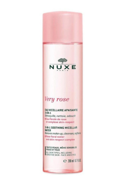 Very Rose 3-ın 1 Soothing Micellar Water - Temizleyici Misel Su 200 ml Very Rose 3-ın 1 Soothing Micellar Water - Temizleyici Misel Su 200 ml