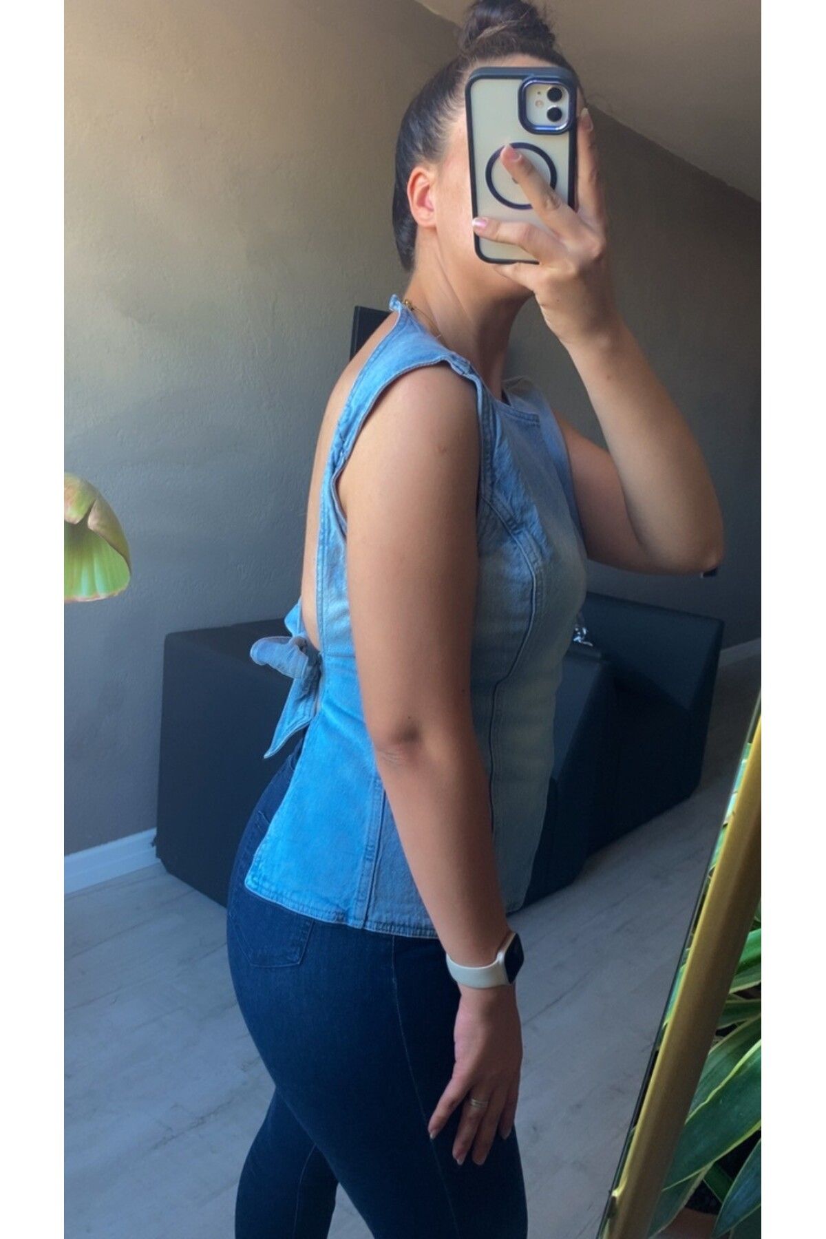 SIRT DEKOLTELİ YELEK