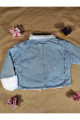 Oversize Peluş Kot Ceket Oversize Peluş Kot Ceket