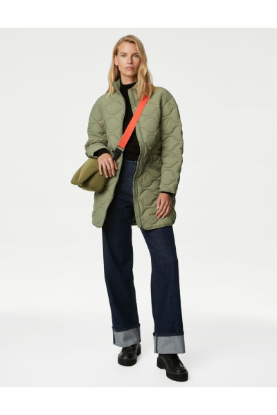 Regular Fit Thermowarmth™ Kapitone Mont Regular Fit Thermowarmth™ Kapitone Mont