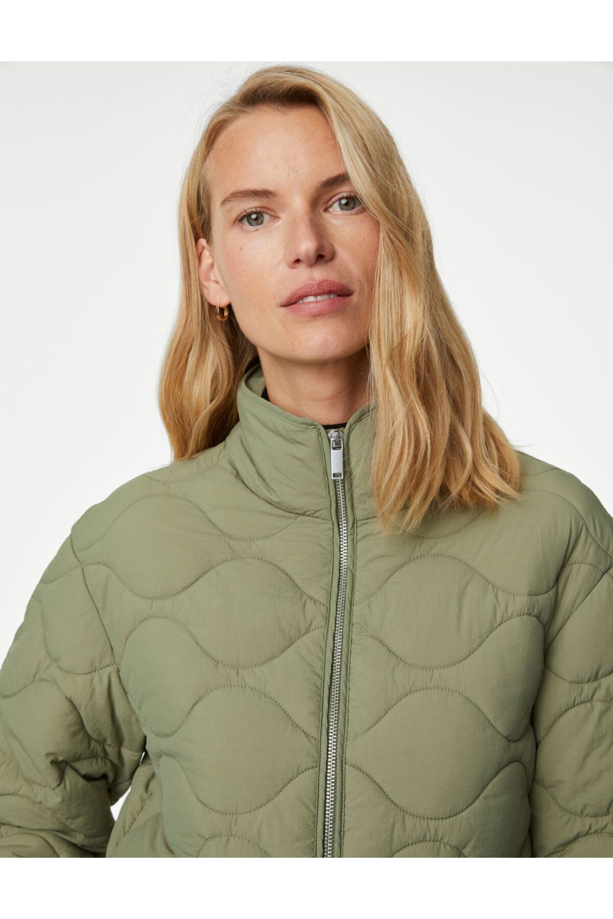 Regular Fit Thermowarmth™ Kapitone Mont Regular Fit Thermowarmth™ Kapitone Mont