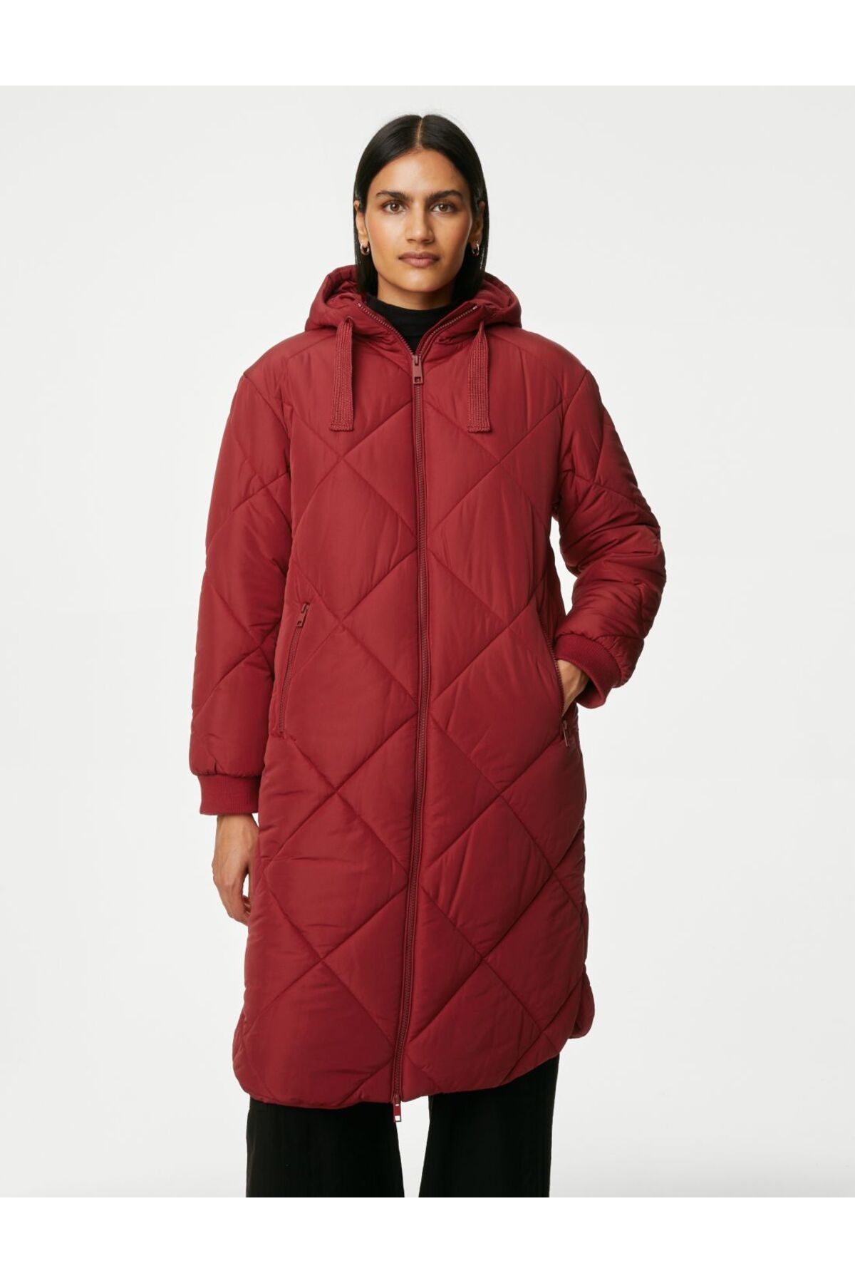 Thermowarmth™ Kapüşonlu Puffer Şişme Mont