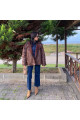 ZR Model Acı Kahverengi Su İtici Özel Kumaş Teddy Kaban Mont ZR Model Acı Kahverengi Su İtici Özel Kumaş Teddy Kaban Mont